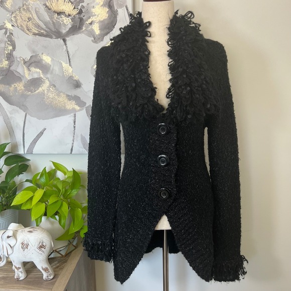 John Fashion Sweaters - Y2K Penny Lane Sweater Whimsigoth Bratz Fairy Boho Phoebe Mob Wife Cardigan